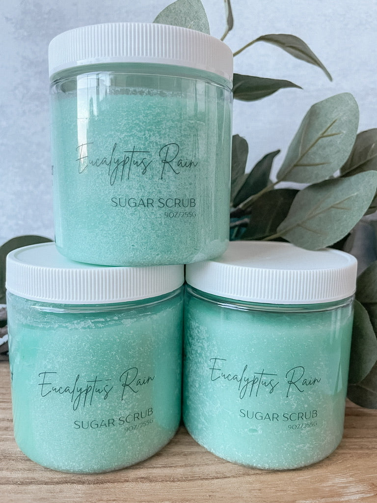 Eucalyptus Rain Sugar Scrub