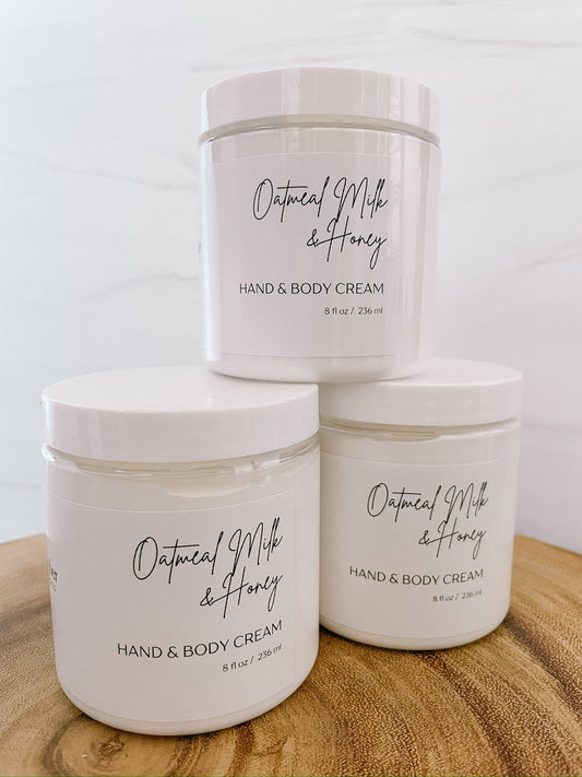 Oatmeal Milk & Honey Cream Hand & Body Cream