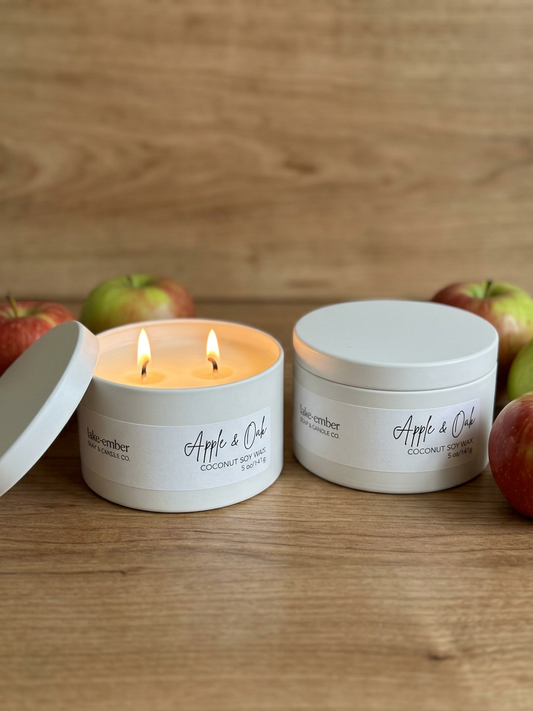 Apple & Oak 5 oz Candle