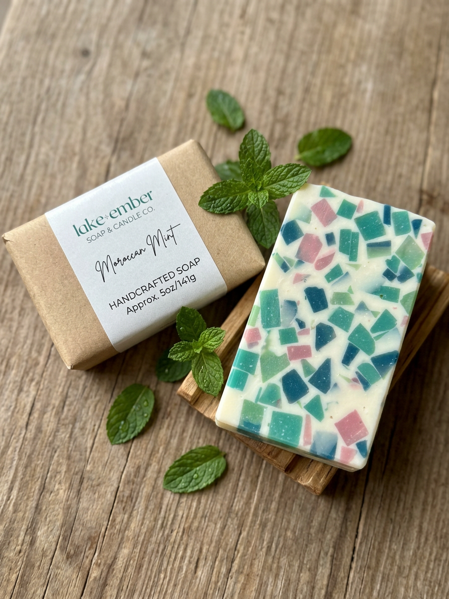 Moroccan Mint Handcrafted Soap