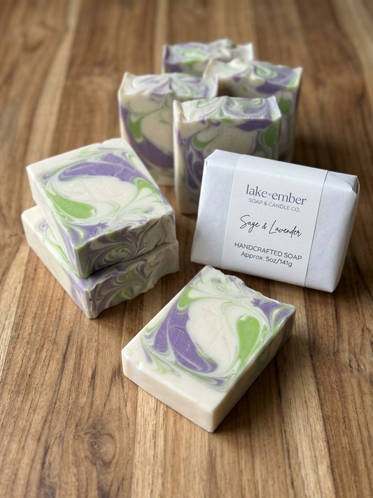 Sage & Lavender Handcrafted Soap