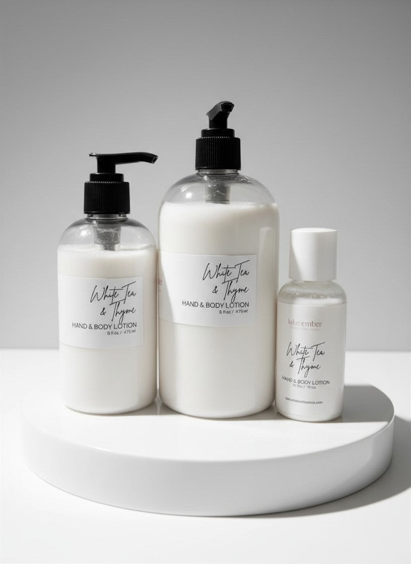 White Tea & Thyme Hand & Body Lotion