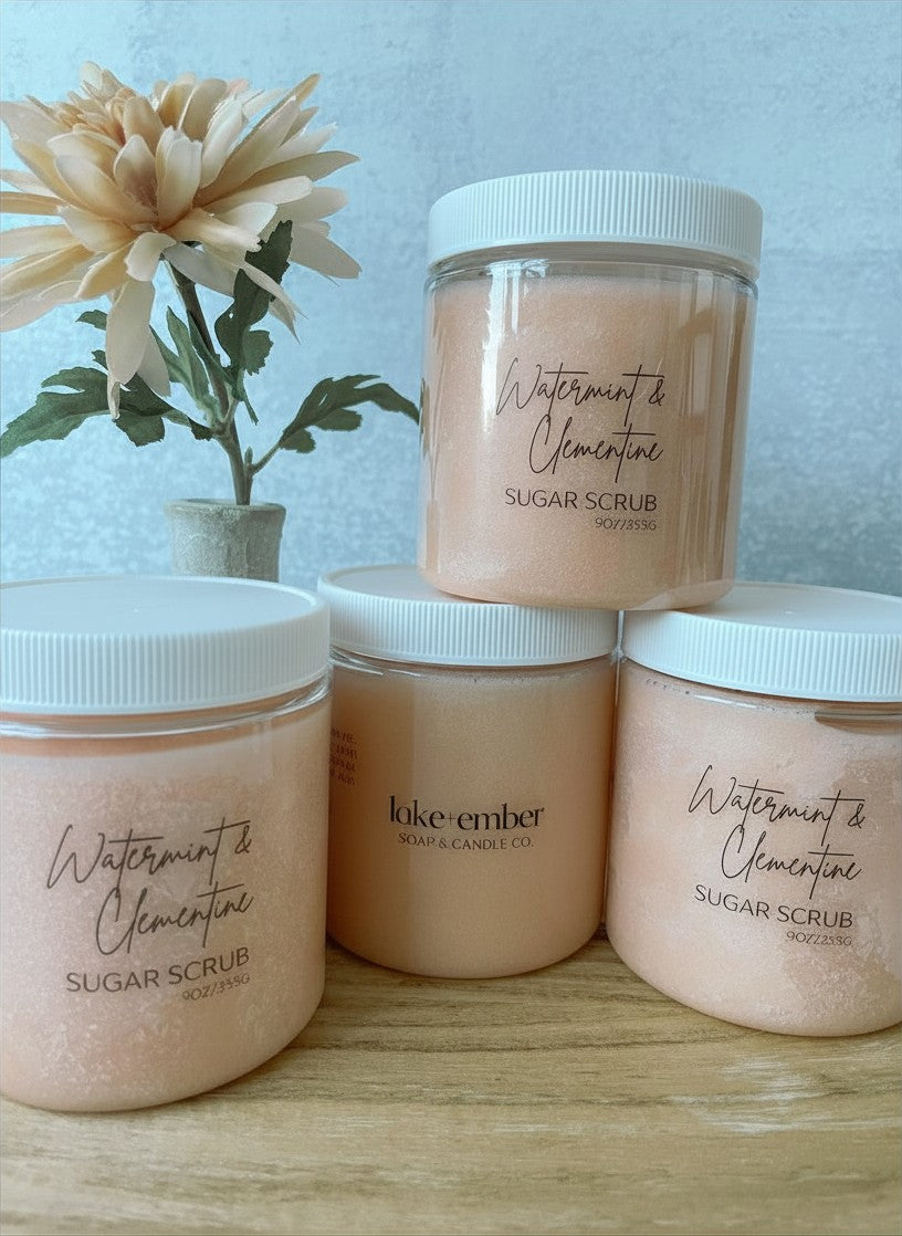 Watermint & Clementine Sugar Scrub