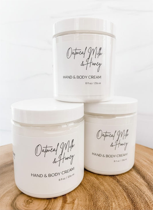 Oatmeal Milk & Honey Cream Hand & Body Cream