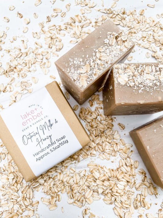 Oatmeal Milk & Honey Handcrafted Soap