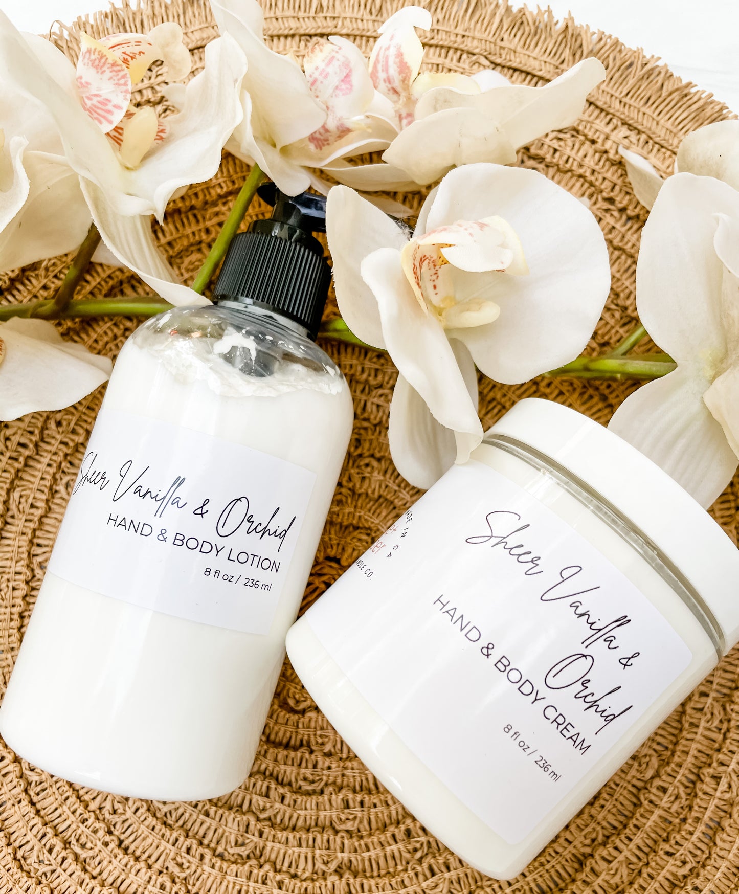 Sheer Vanilla + Orchid Hand & Body Lotion