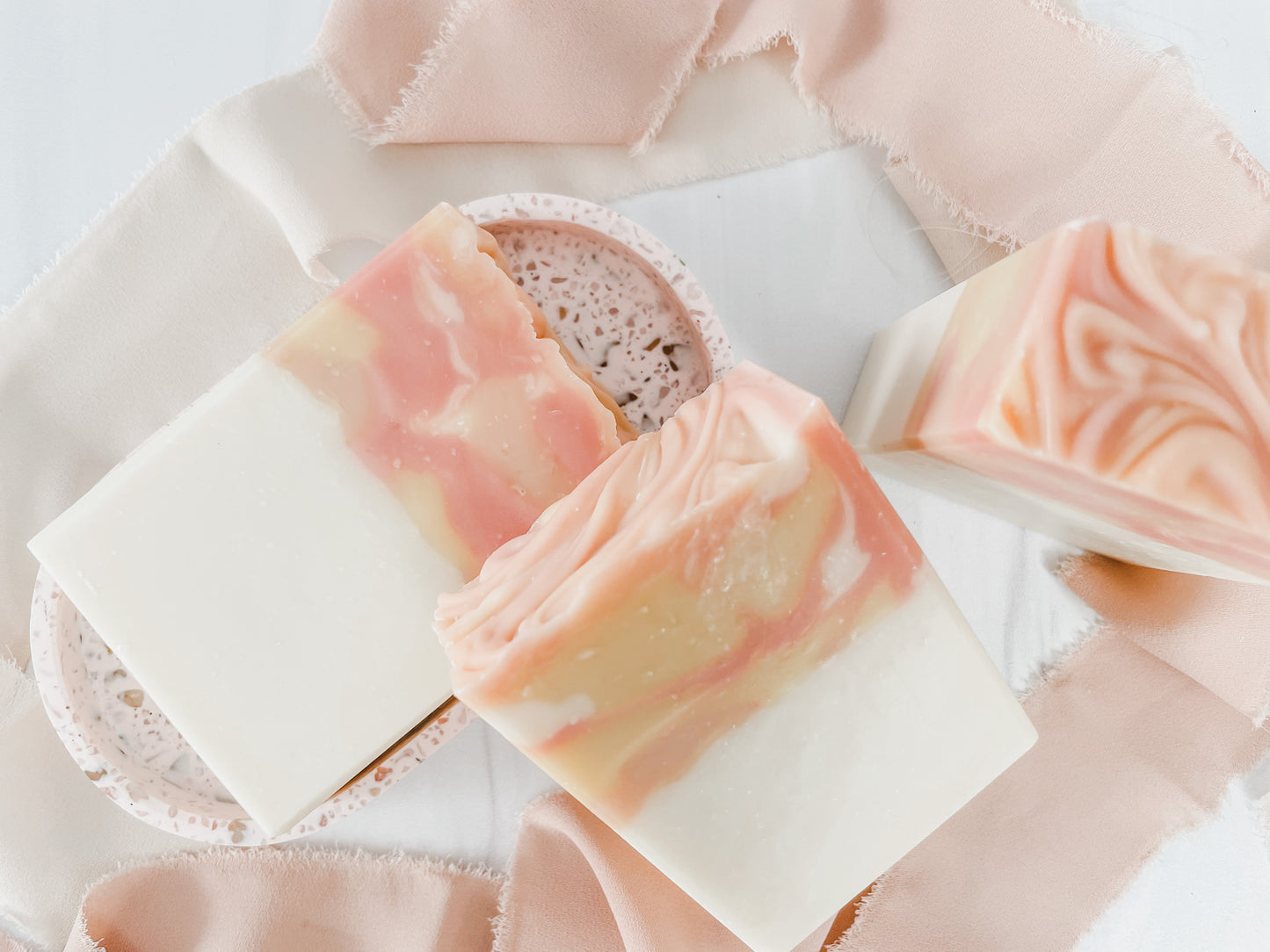 Grapefruit & Gardenia Handcrafted Soap