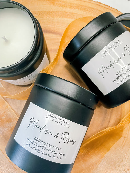 Mandarin & Resins Candle