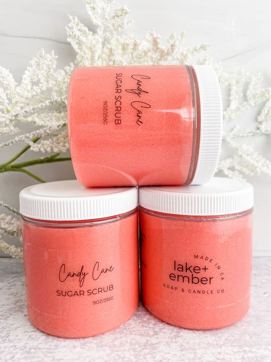 Candy Cane Sugar Scrub