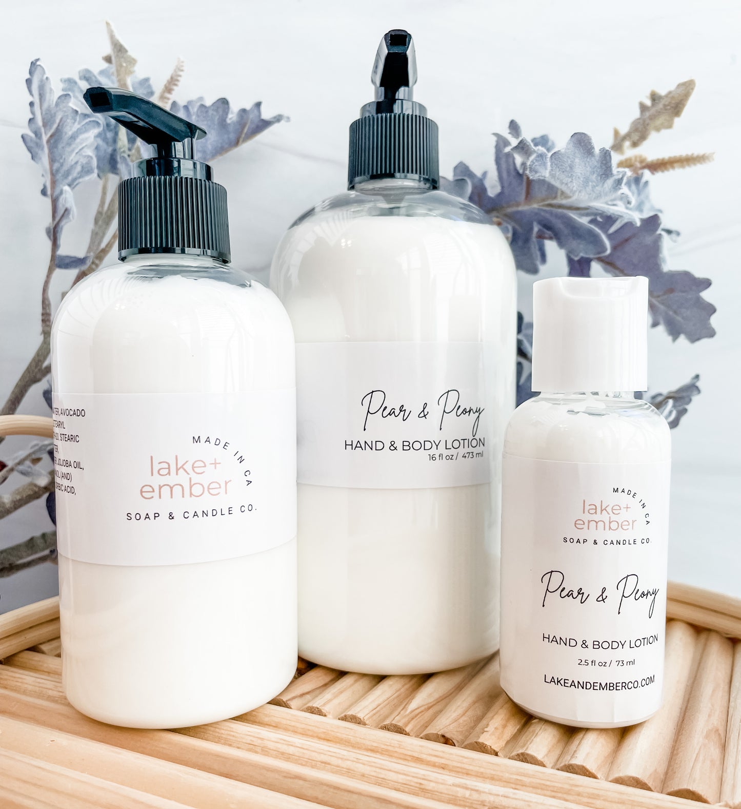 Pear & Peony Hand + Body Lotion